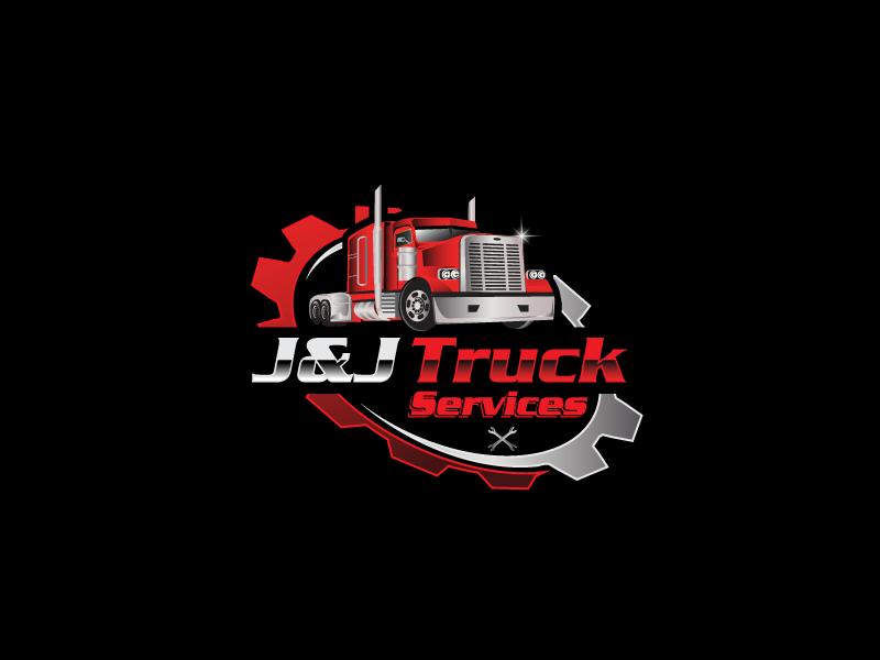 J&J Truck Services logo design by limo