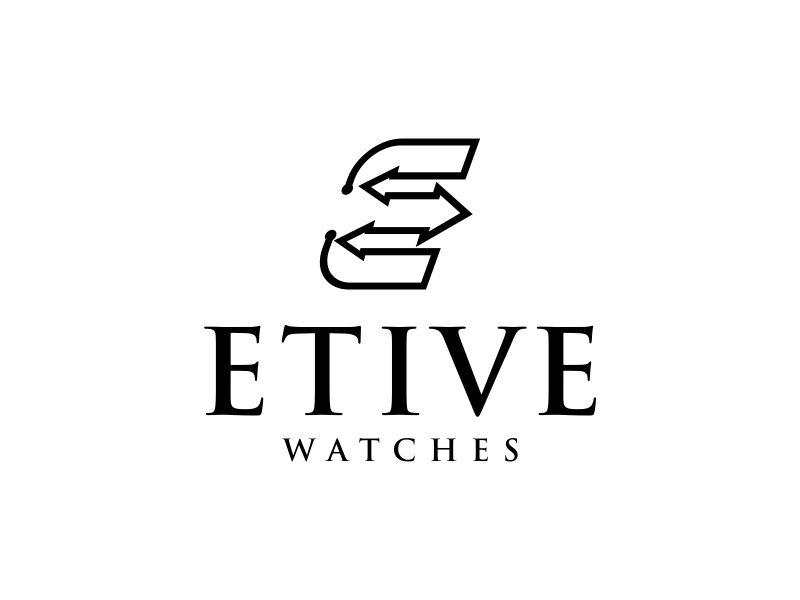 Etive Watches logo design by Republik