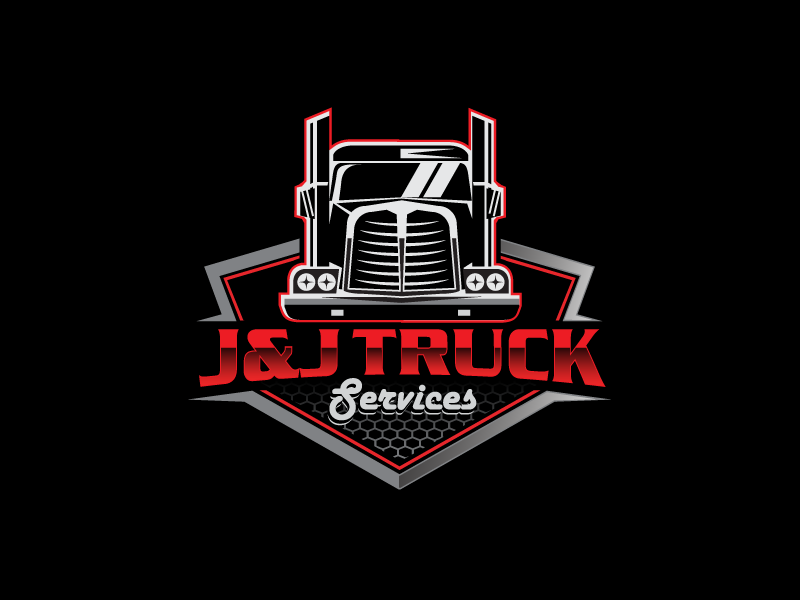 J&J Truck Services logo design by limo