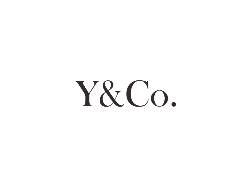 Y&Company or Y&Co. logo design by Greenlight