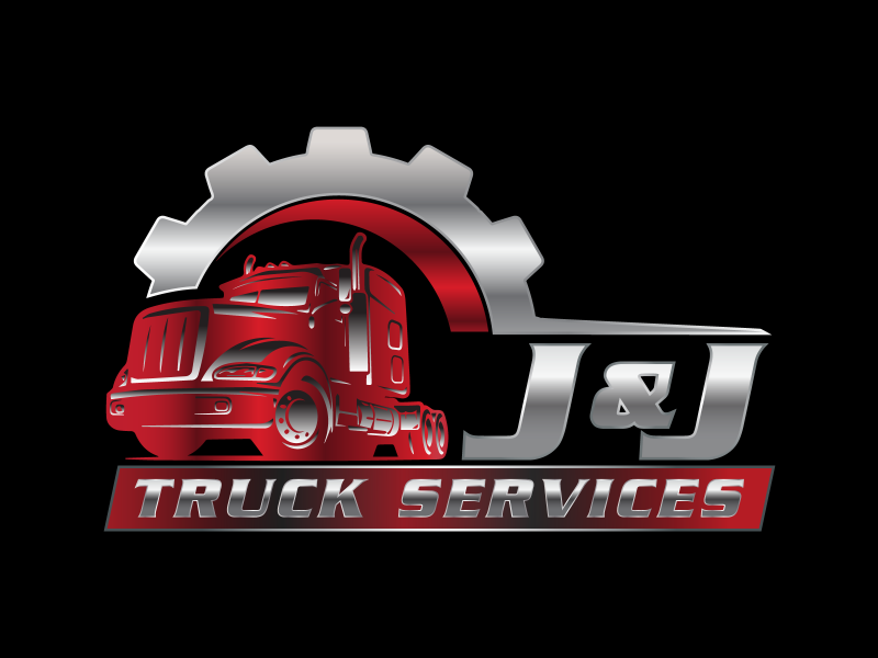 J&J Truck Services logo design by nona