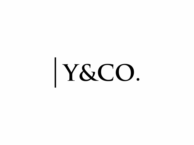 Y&Company or Y&Co. logo design by EkoBooM