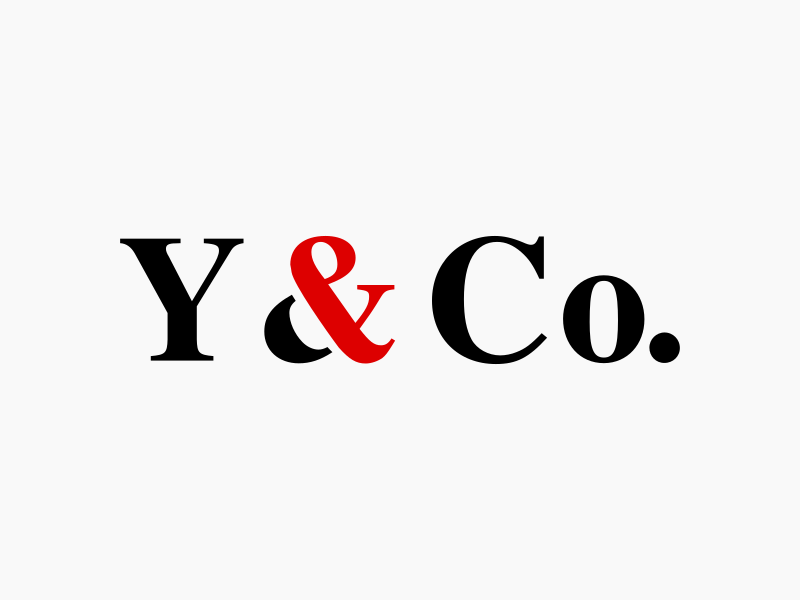 Y&Company or Y&Co. logo design by careem