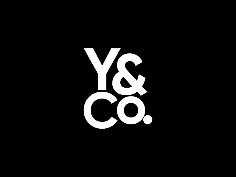Y&Company or Y&Co. logo design by Erasedink