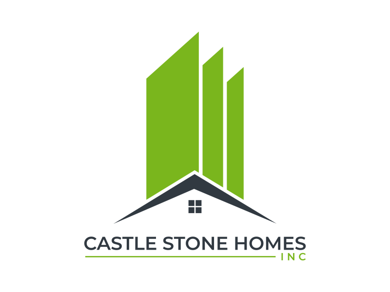 Company is called Castle Stone Homes Inc .. we build homes in calgary canada logo design by careem