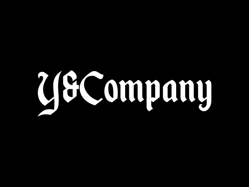 Y&Company or Y&Co. logo design by giphone