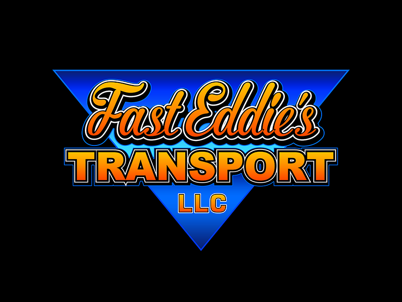Fast Eddie's Transport L.L.C. logo design by 3Dlogos