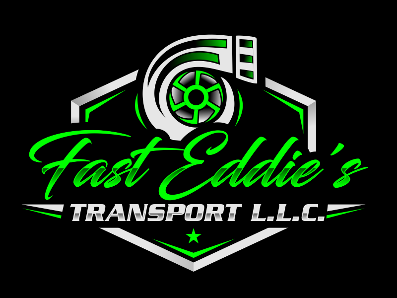 Fast Eddie's Transport L.L.C. logo design by kopipanas