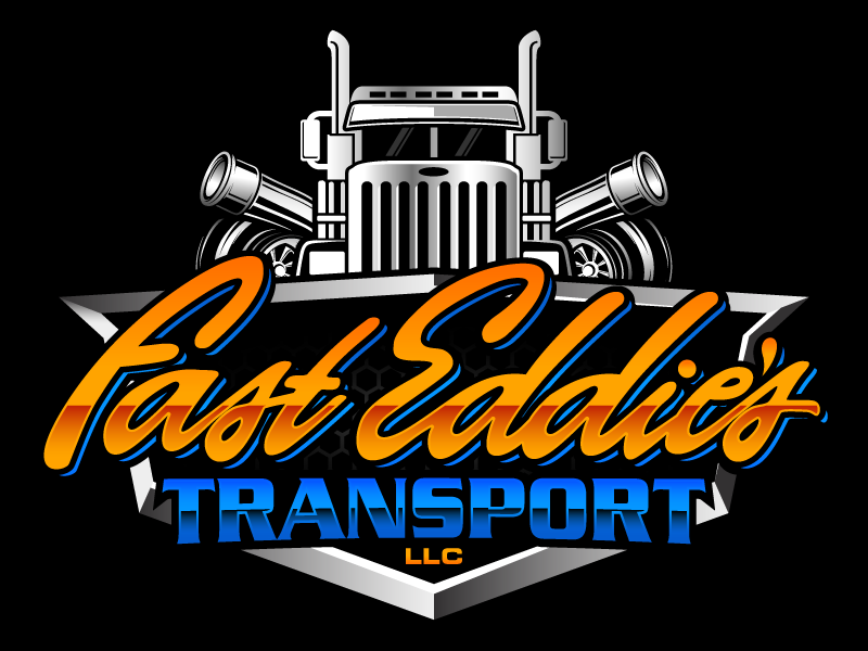 Fast Eddie's Transport L.L.C. logo design by daywalker