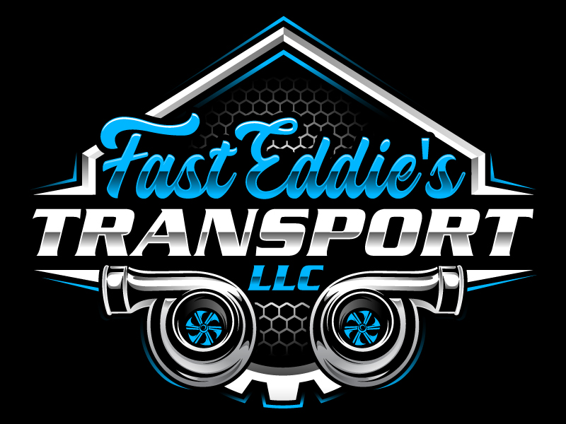 Fast Eddie's Transport L.L.C. logo design by Suvendu