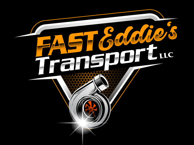 Fast Eddie's Transport L.L.C. logo design by Suvendu