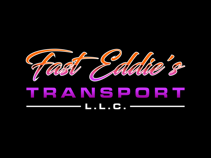 Fast Eddie's Transport L.L.C. logo design by savana