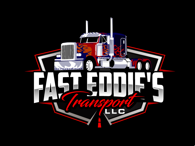 Fast Eddie's Transport L.L.C. logo design by ElonStark