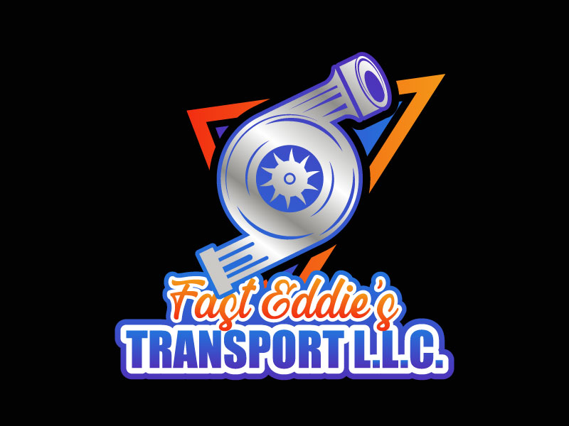 Fast Eddie's Transport L.L.C. logo design by aryamaity