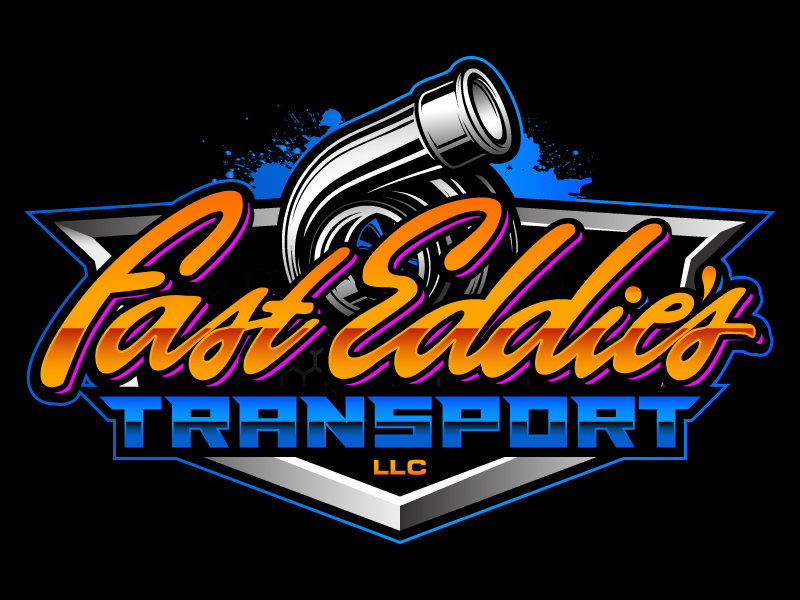 Fast Eddie's Transport L.L.C. logo design by daywalker
