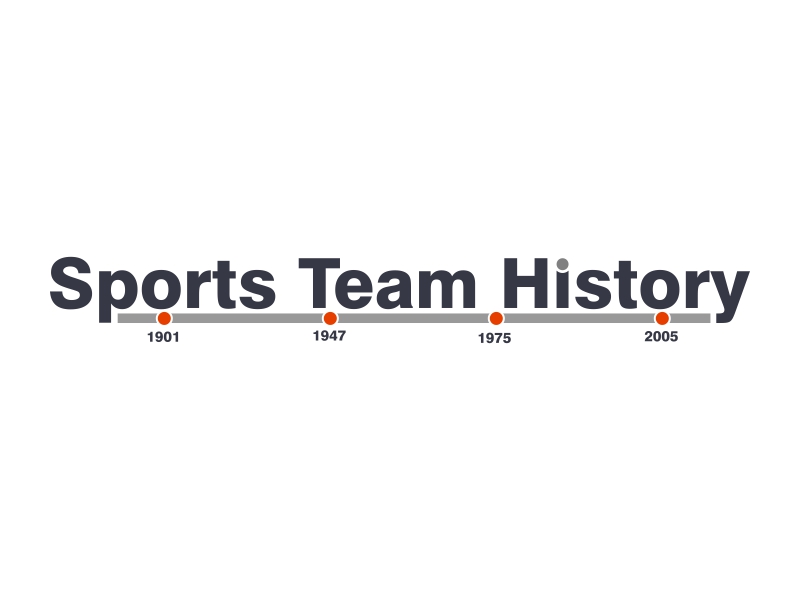 Sports Team History logo design by rizuki