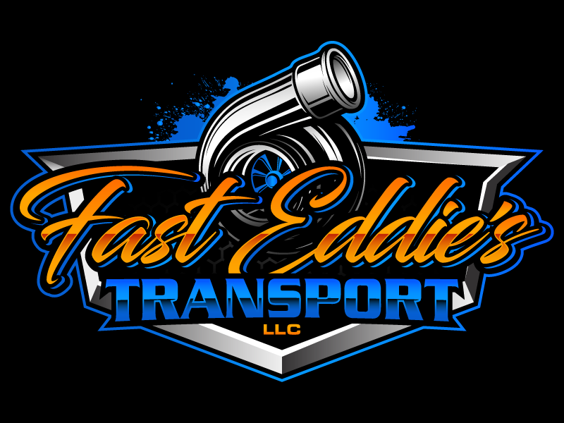 Fast Eddie's Transport L.L.C. logo design by daywalker