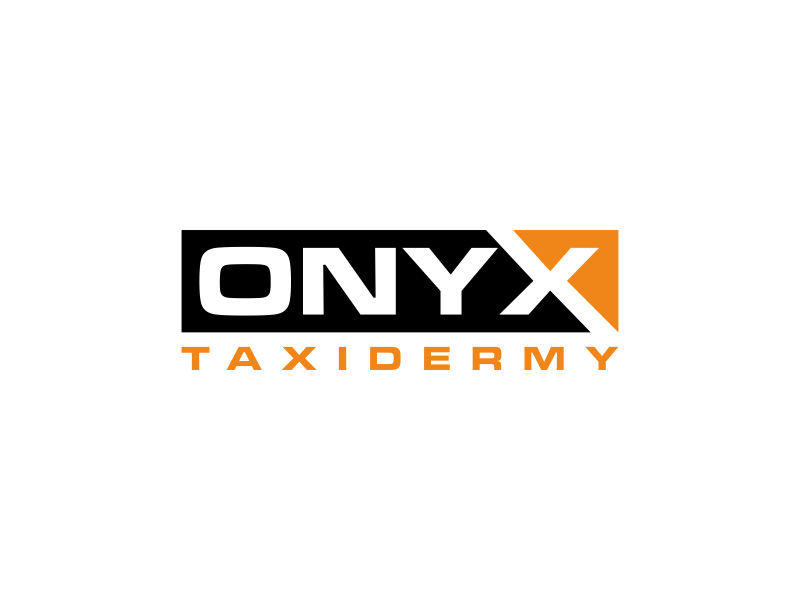 ONYX TAXIDERMY logo design by p0peye