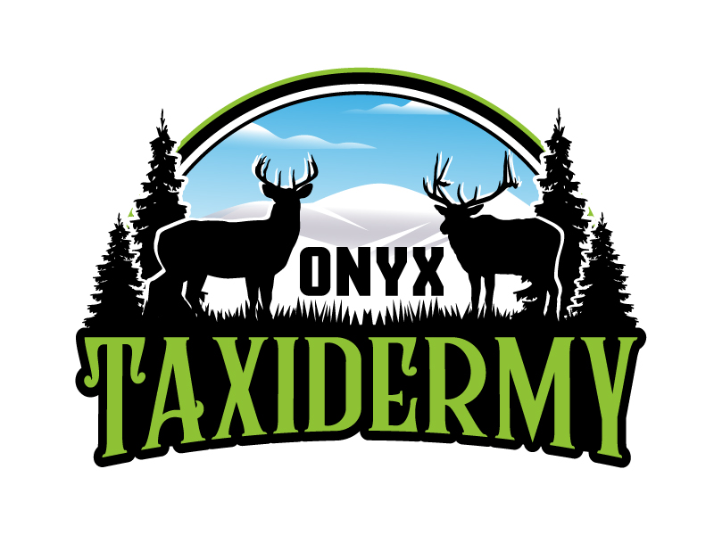 ONYX TAXIDERMY logo design by LucidSketch