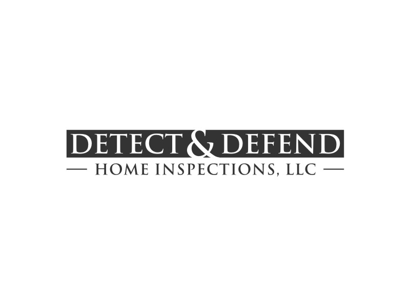 Detect & Defend Home Inspections, LLC logo design by bombers