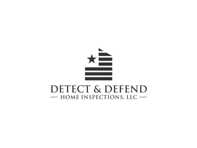 Detect & Defend Home Inspections, LLC logo design by bombers