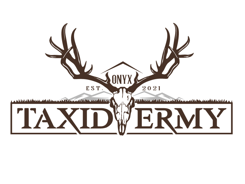 ONYX TAXIDERMY logo design by LucidSketch