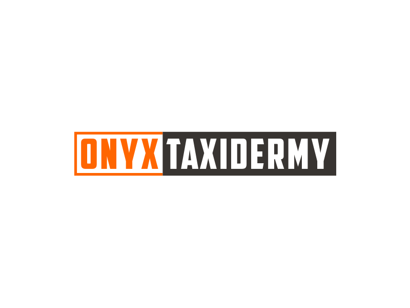 ONYX TAXIDERMY logo design by Artomoro