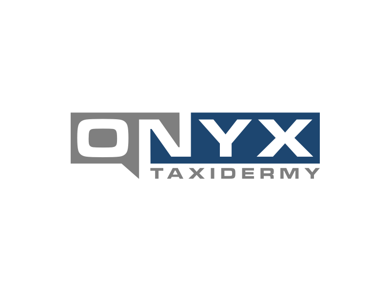 ONYX TAXIDERMY logo design by Artomoro