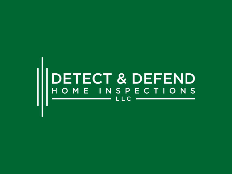 Detect & Defend Home Inspections, LLC logo design by p0peye