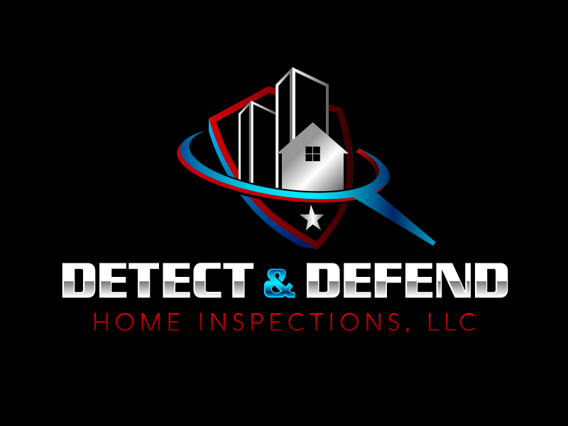 Detect & Defend Home Inspections, LLC logo design by axel182