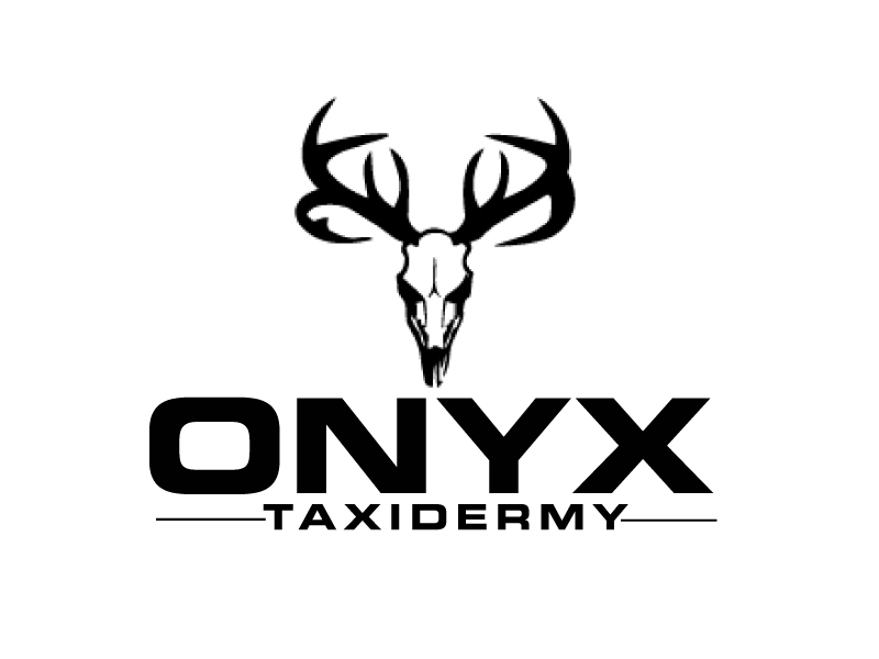 ONYX TAXIDERMY logo design by ElonStark