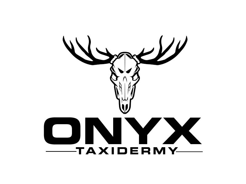 ONYX TAXIDERMY logo design by ElonStark
