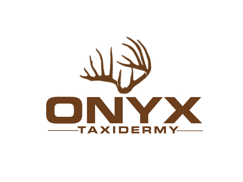 ONYX TAXIDERMY logo design by ElonStark