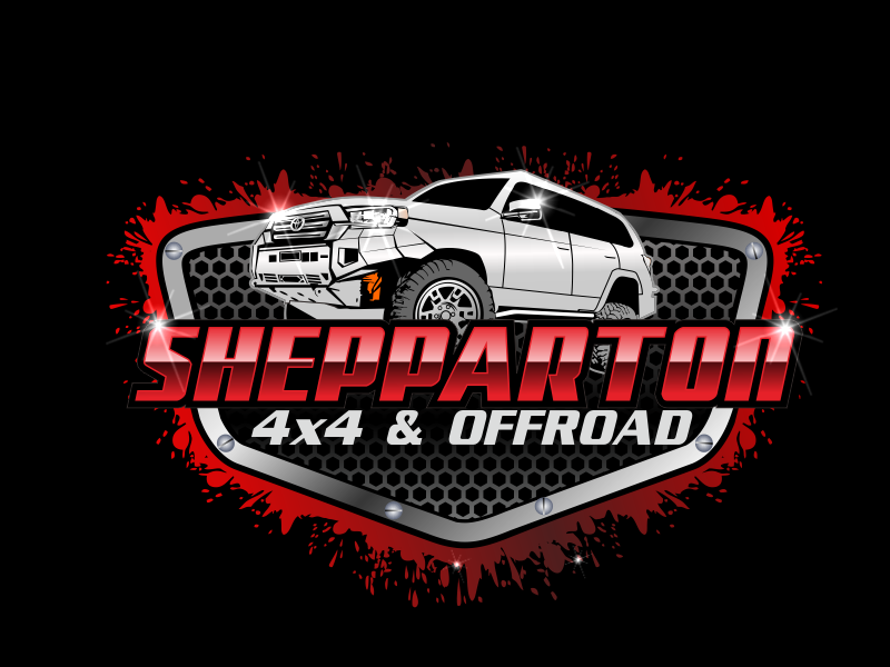 Shepparton 4x4 & offroad logo design by bosbejo