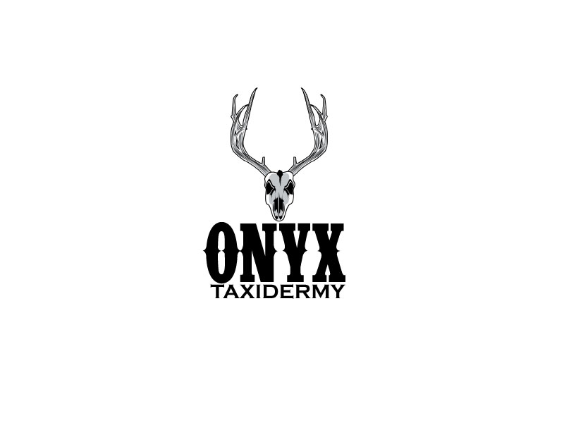 ONYX TAXIDERMY logo design by ElonStark