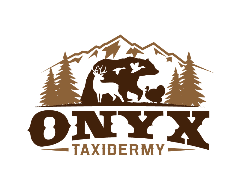 ONYX TAXIDERMY logo design by jaize