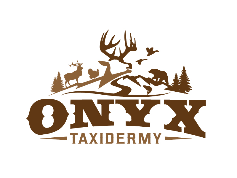 ONYX TAXIDERMY logo design by jaize
