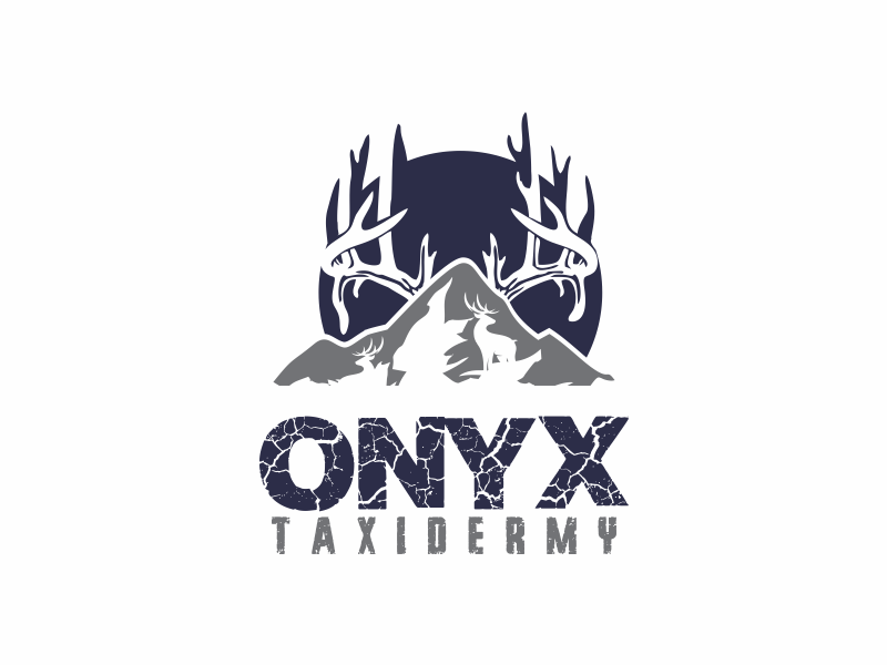 ONYX TAXIDERMY logo design by up2date