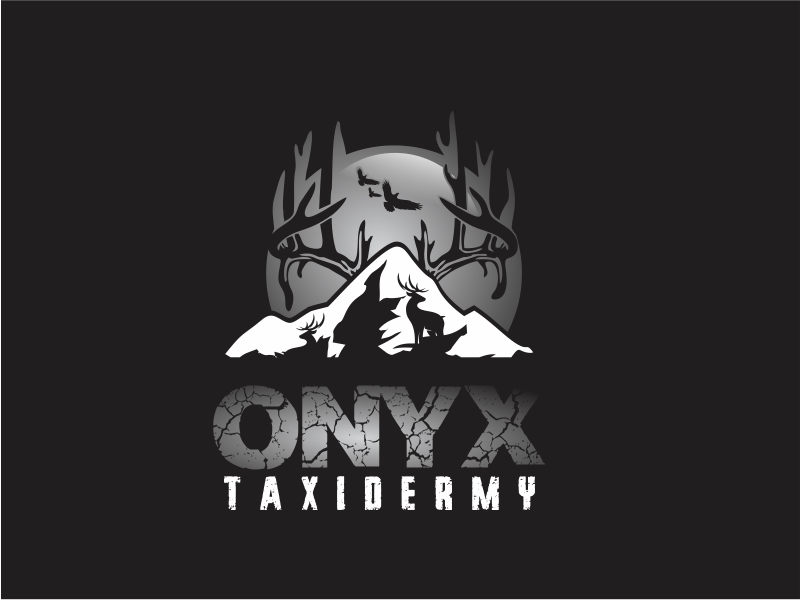 ONYX TAXIDERMY logo design by up2date