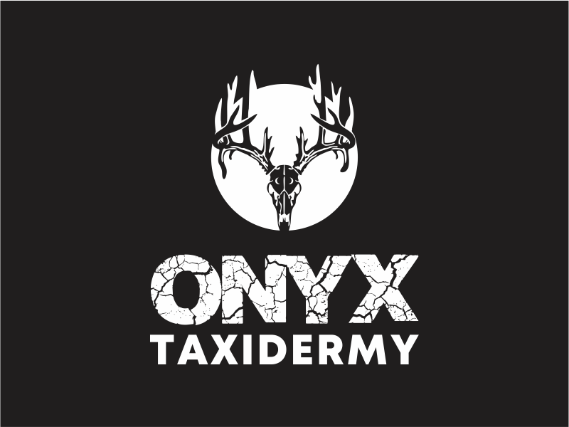 ONYX TAXIDERMY logo design by up2date