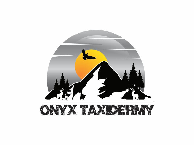 ONYX TAXIDERMY logo design by up2date