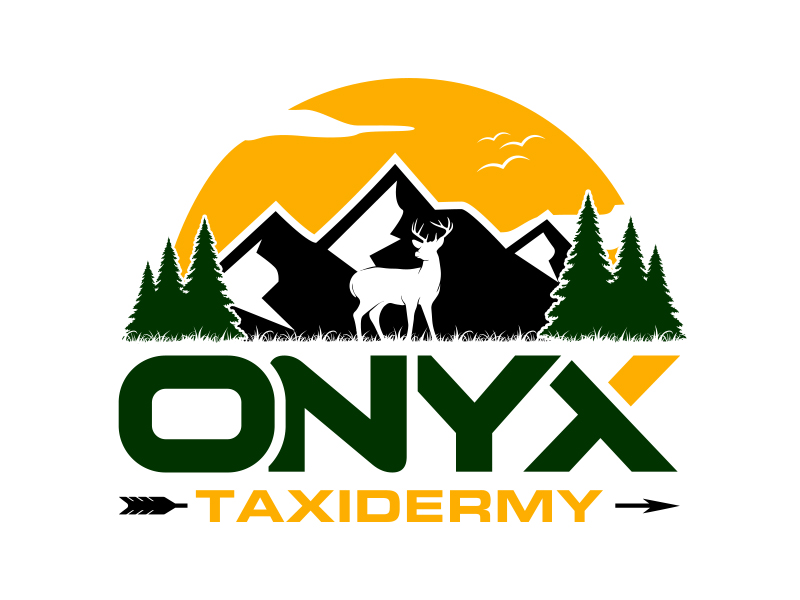 ONYX TAXIDERMY logo design by MarkindDesign