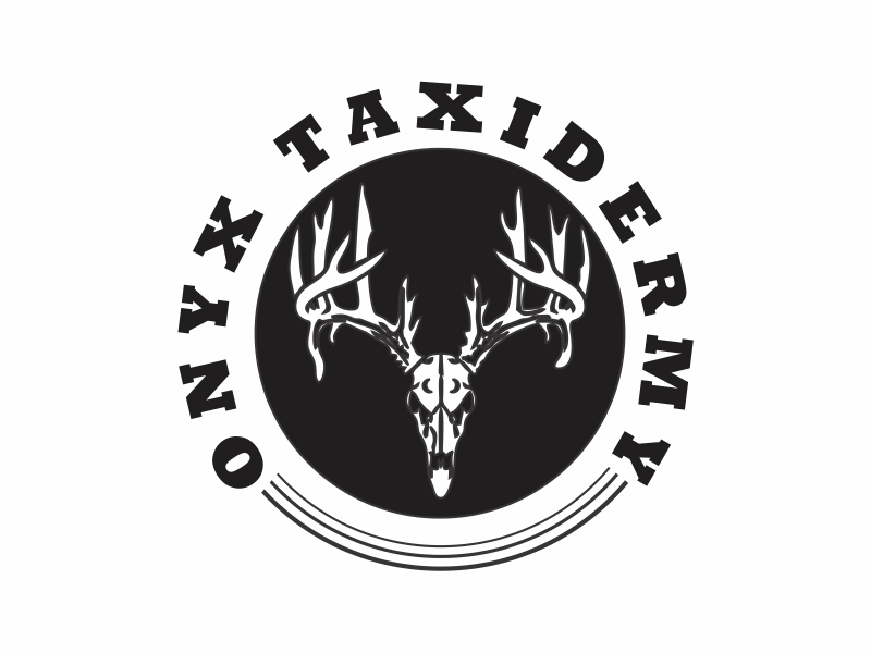 ONYX TAXIDERMY logo design by up2date