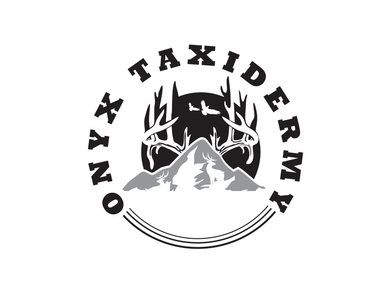 ONYX TAXIDERMY logo design by up2date