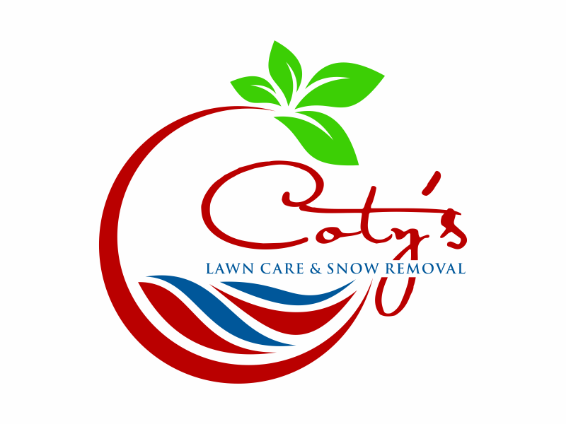 Coty's Lawn Care & Snow Removal logo design by christabel