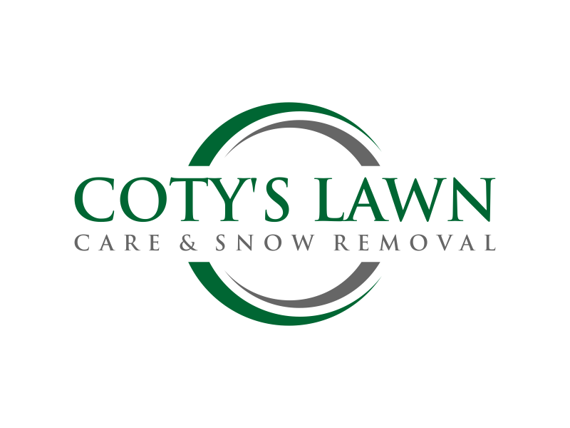 Coty's Lawn Care & Snow Removal logo design by p0peye