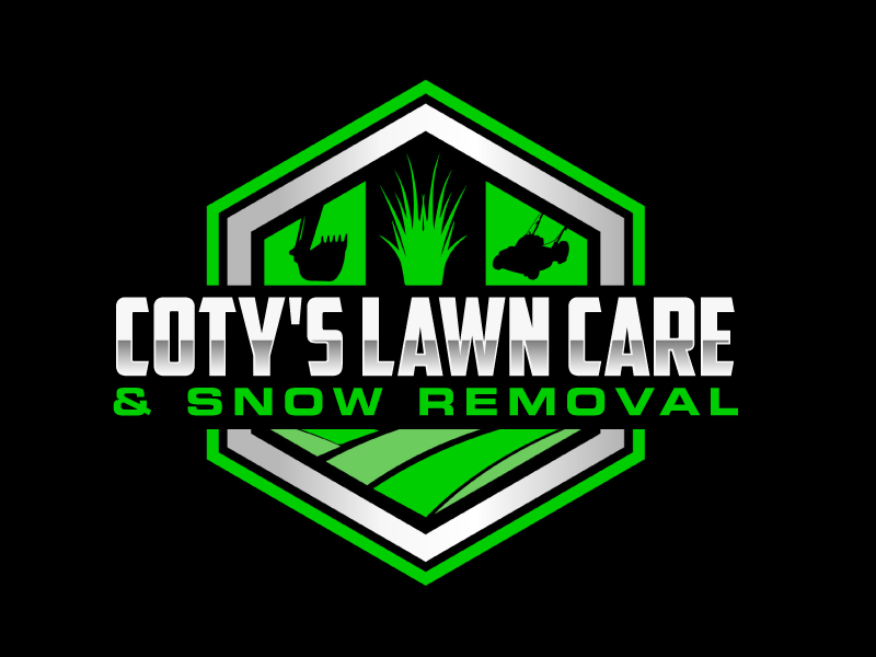 Coty's Lawn Care & Snow Removal logo design by ElonStark