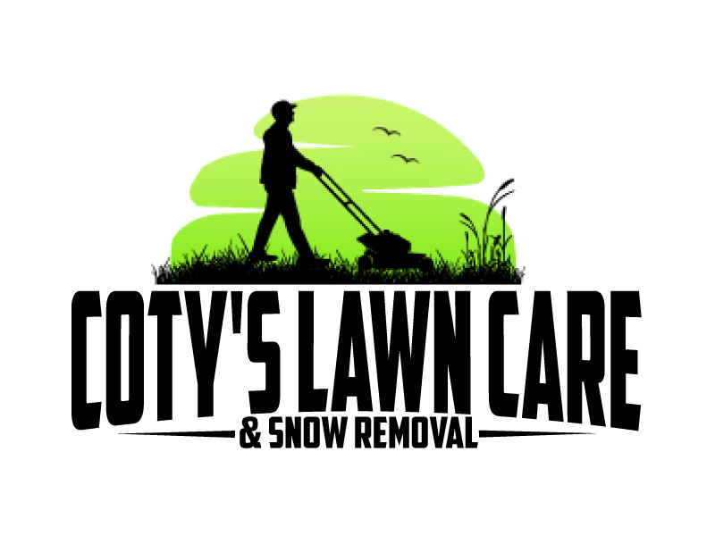 Coty's Lawn Care & Snow Removal logo design by ElonStark