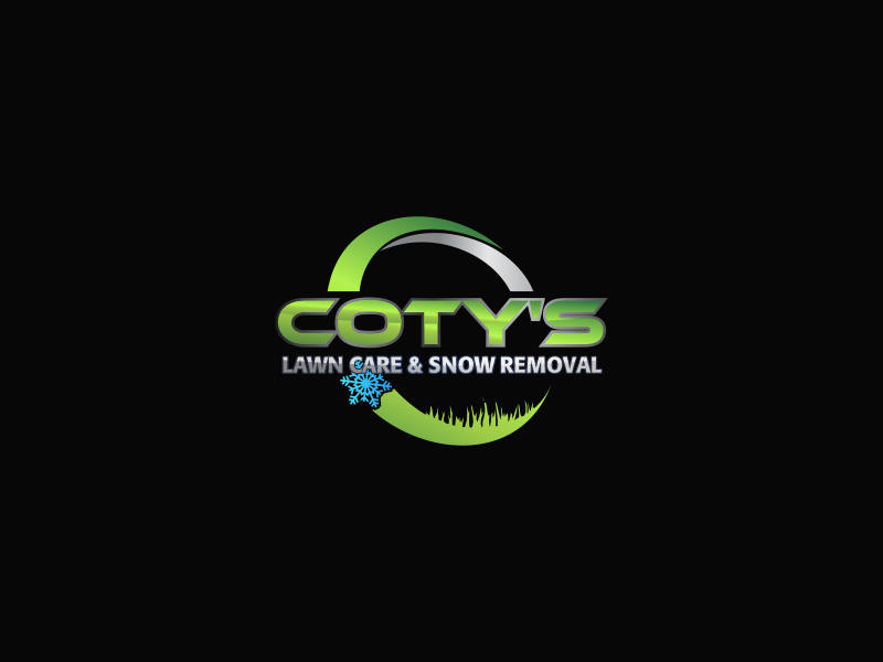Coty's Lawn Care & Snow Removal logo design by rifted