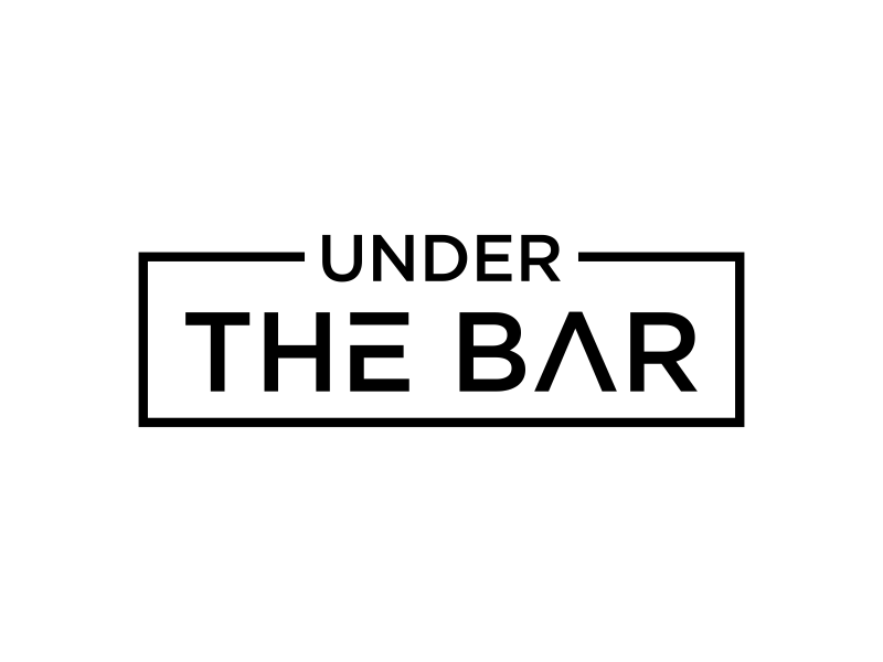 under the bar logo design by pel4ngi